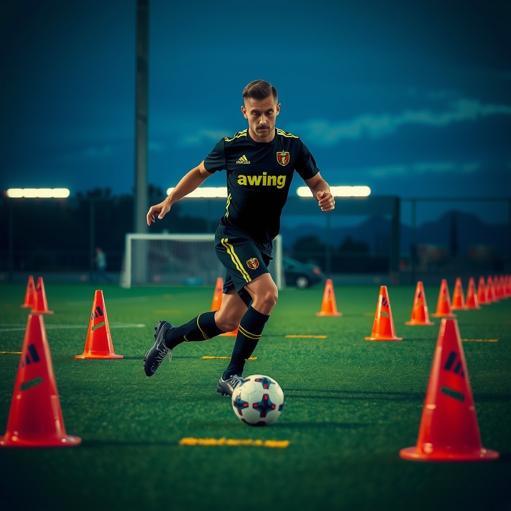 Agility training visual