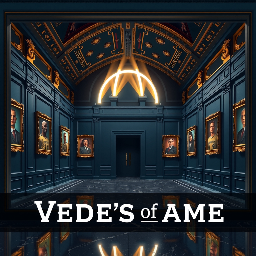 Hall of Fame hero — golden, legendary feel