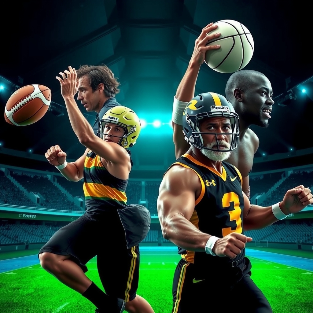 Section image for top male athletes snapshot