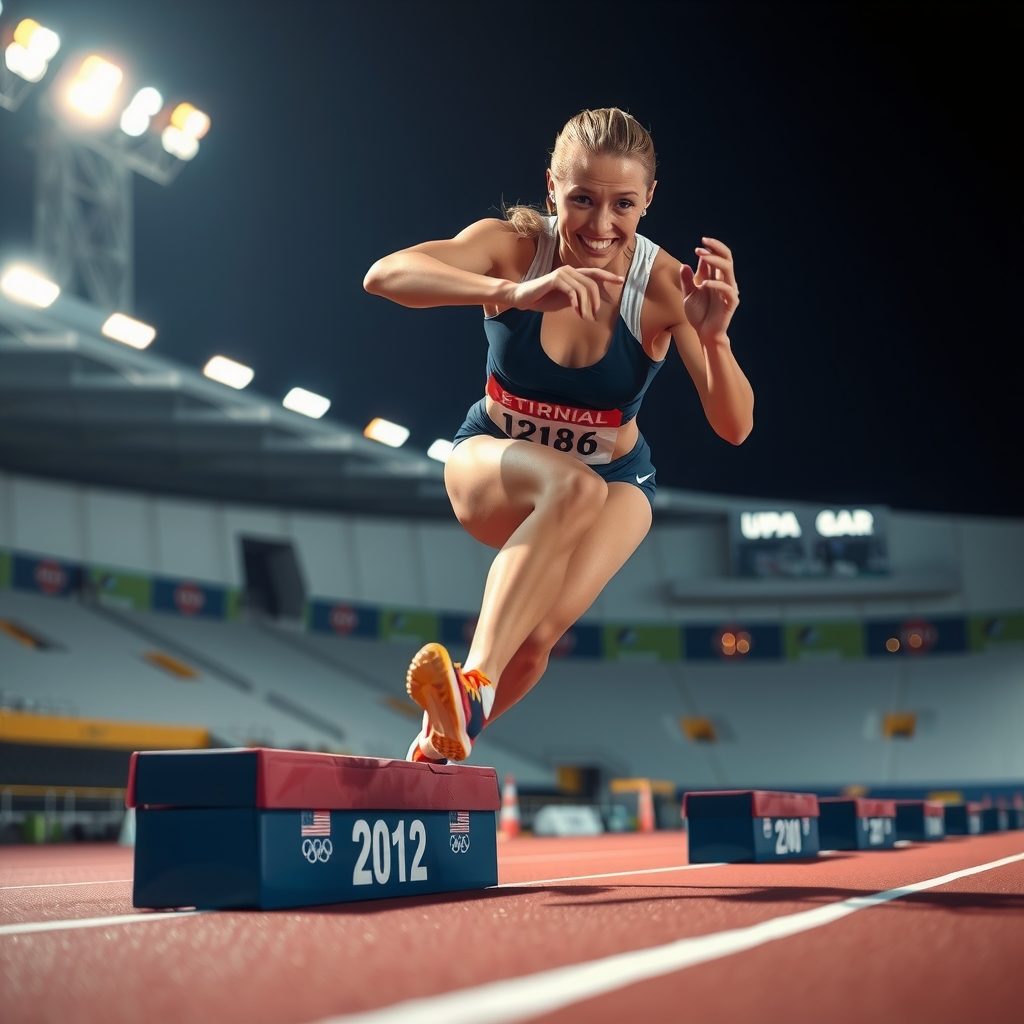 Track and field section image