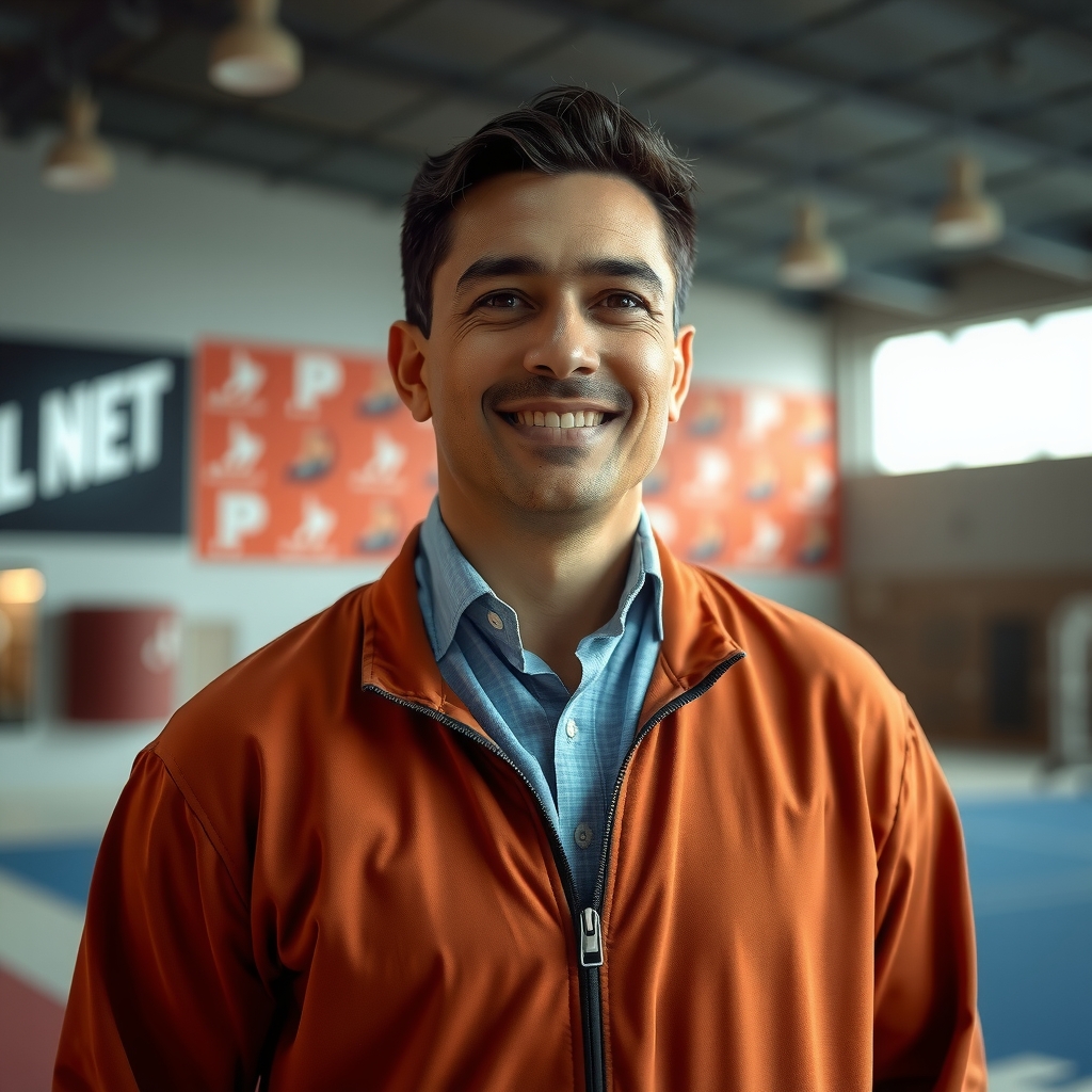Foto del Dr. Alfredo Herrera de pie para la página del curso atleta de talla mundial
