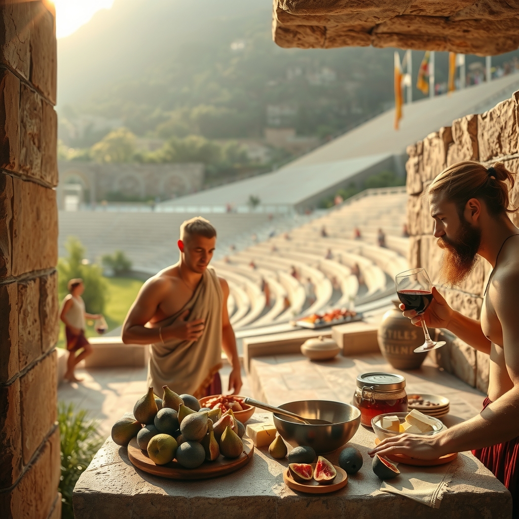 Dieta de atletas en la antigua Grecia y Roma