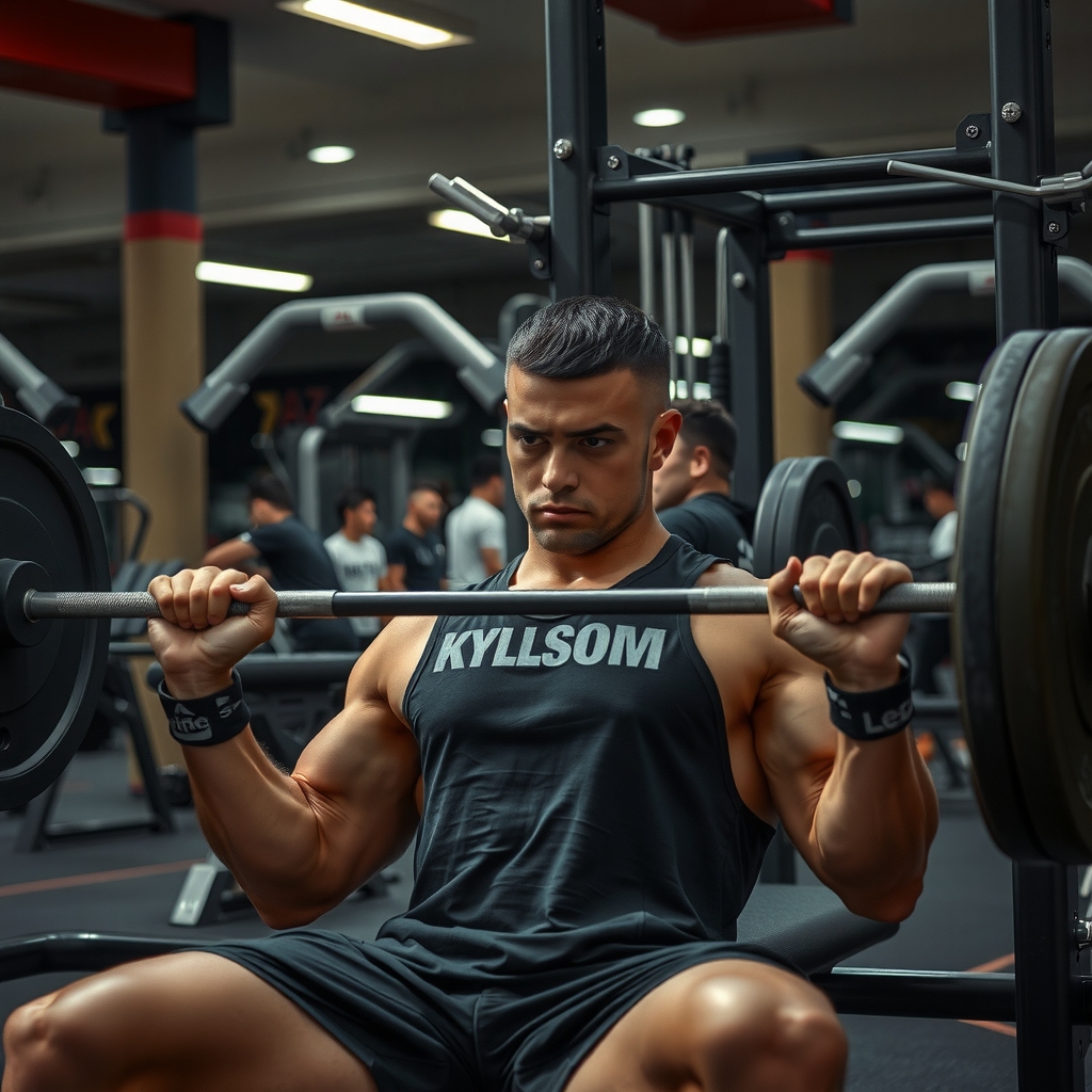 Sesión de German Volume Training con barras
