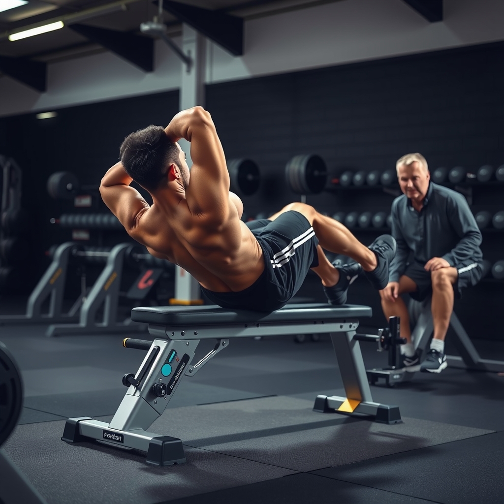 Atleta realizando Glute-Ham Raise, ejercicio clave de Yessis
