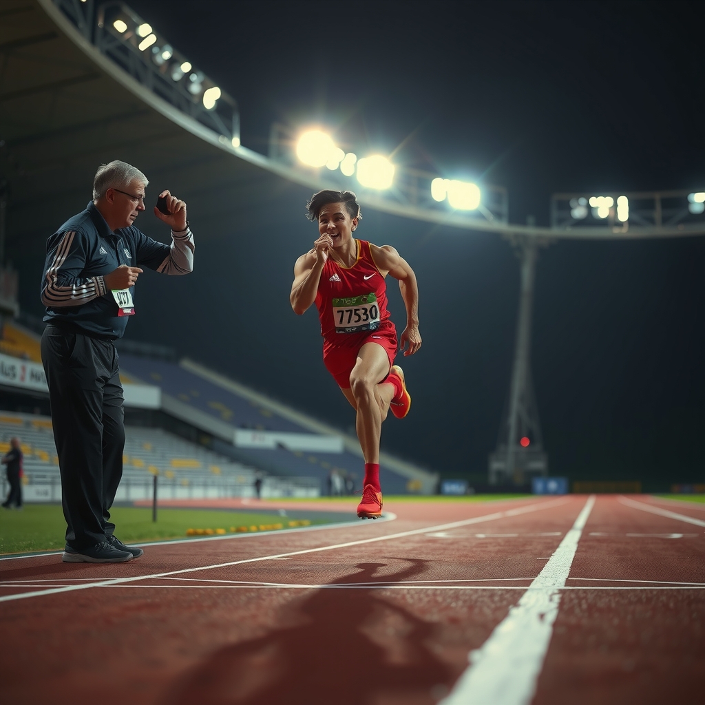 Atleta entrenando bajo un plan periodizado