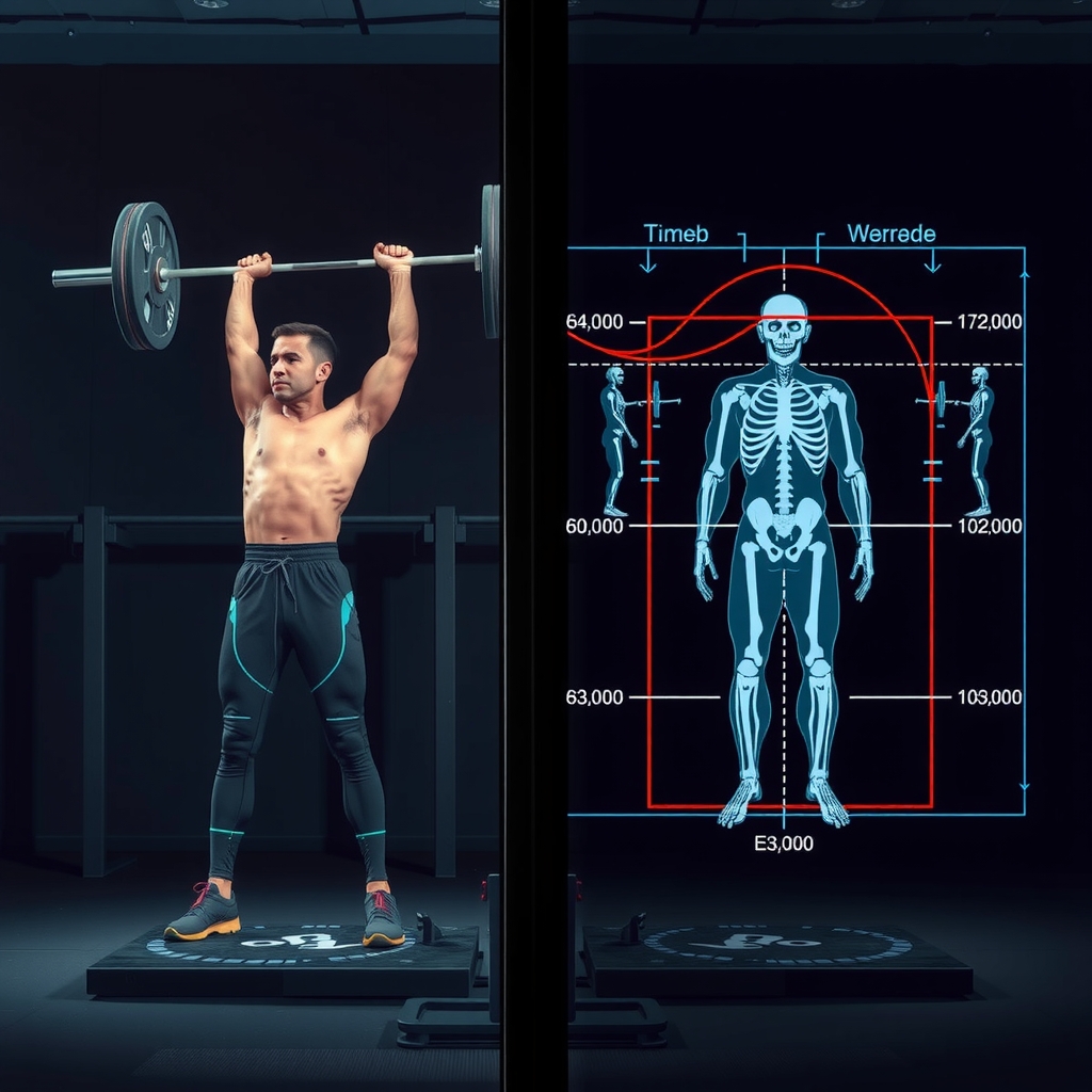 Sistema de visión por computadora analizando técnica deportiva