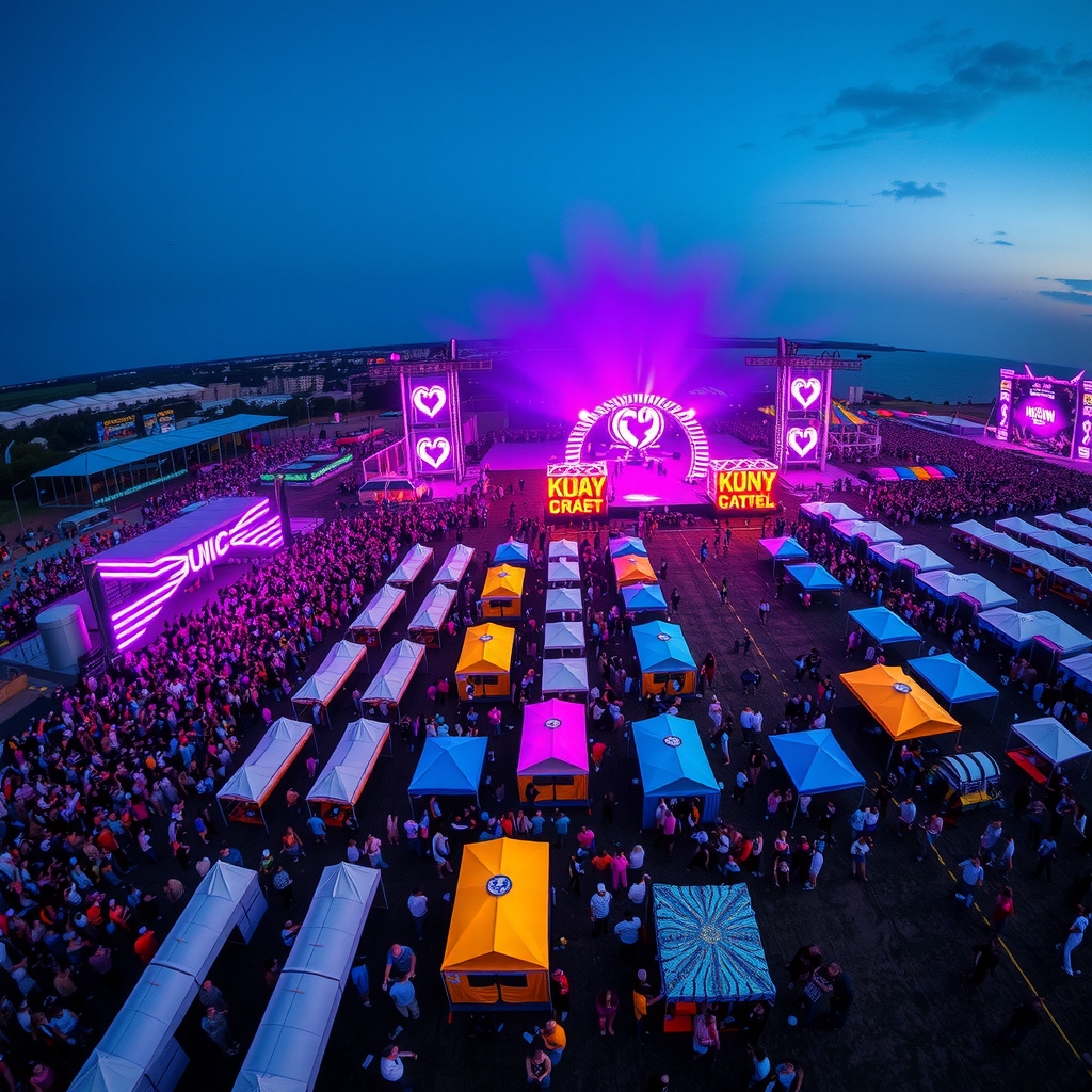 Dancers and revellers at ANTS Invasion open-air festival at Ushuaïa Ibiza