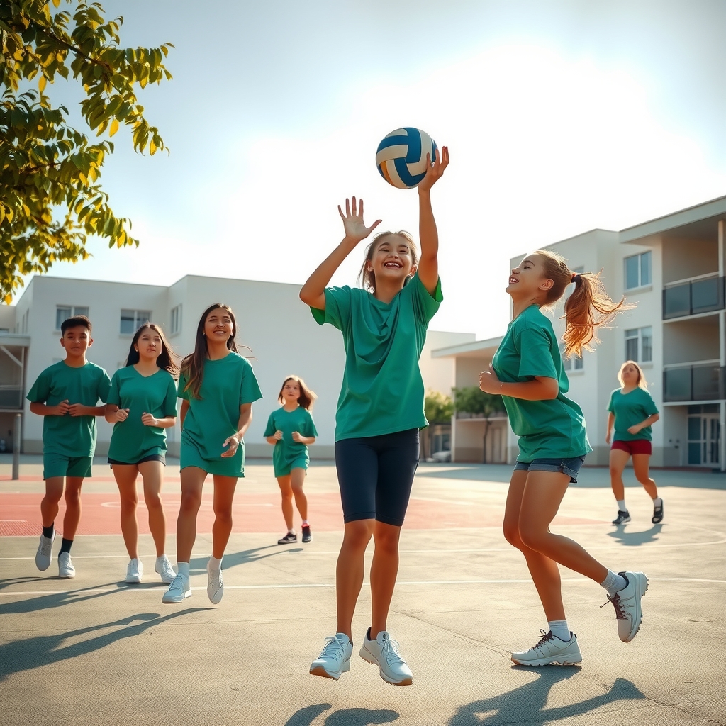 Imagen de actividades deportivas escolares