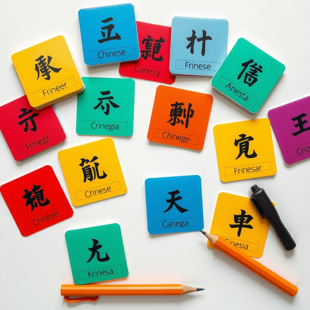 Herramienta de flashcards para aprender caracteres