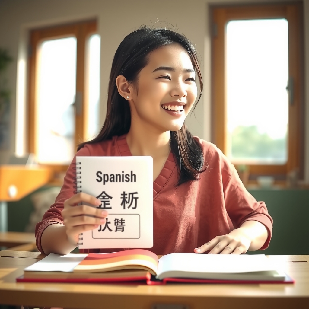 Hero inspirador para estudiantes chinos aprendiendo español
