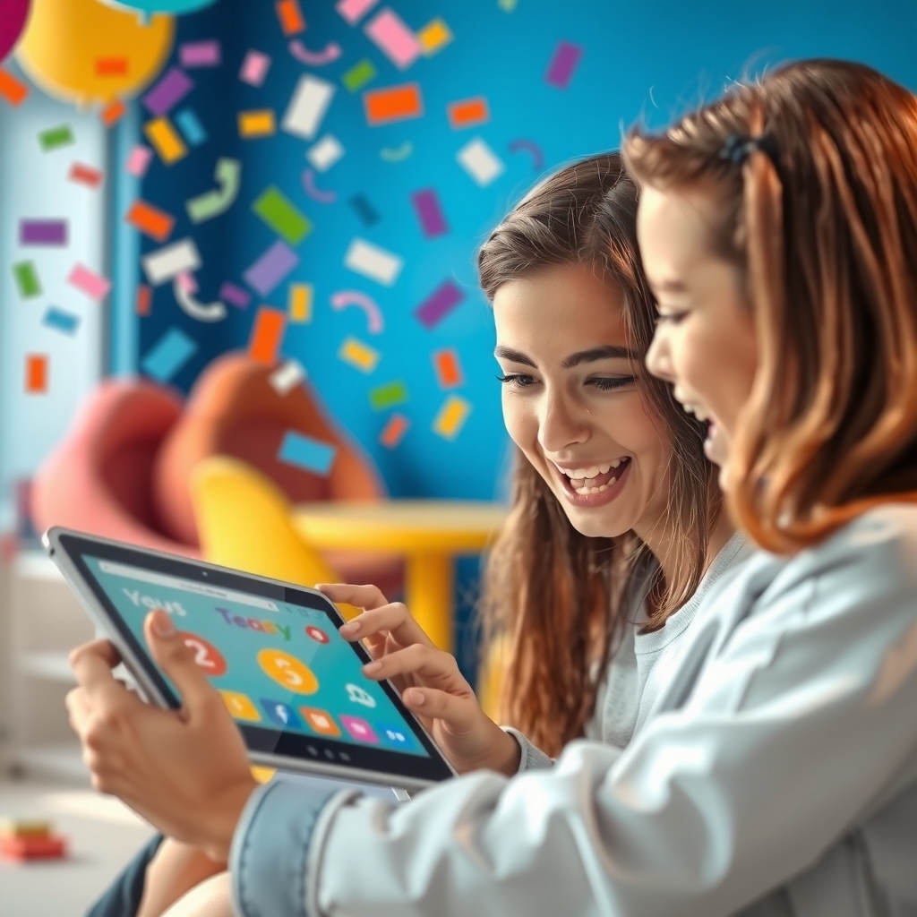 Hero energético de juegos educativos