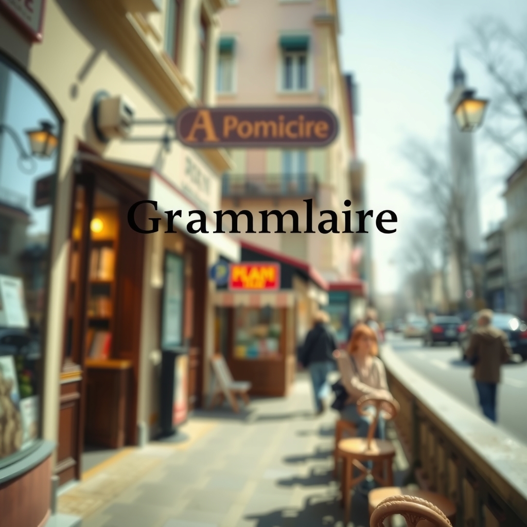 Module cover: Grammaire — Les articles définis et indéfinis