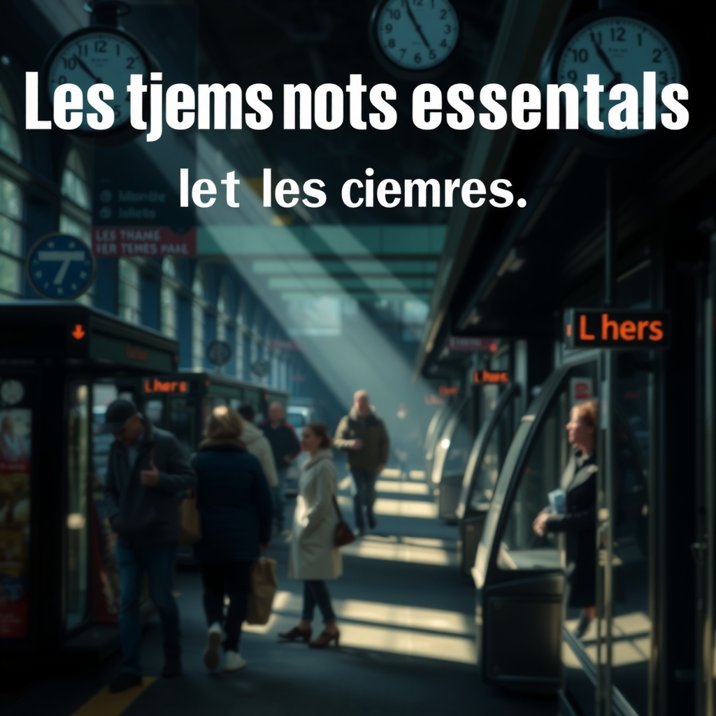 Module cover: Les 600 mots essentiels — Le temps et les chiffres