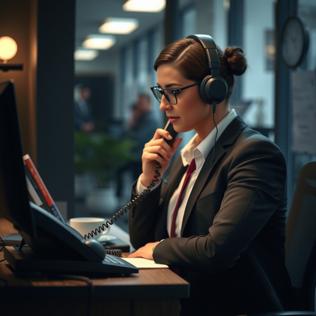 Módulo Français professionnel — L'appel téléphonique: llamadas profesionales en francés con audio nativo