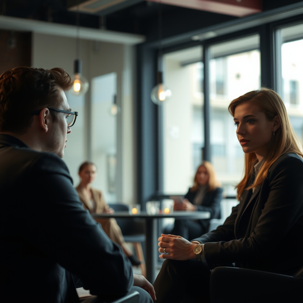Módulo Français professionnel — L'entretien d'embauche: diálogo real de entrevista de trabajo en francés