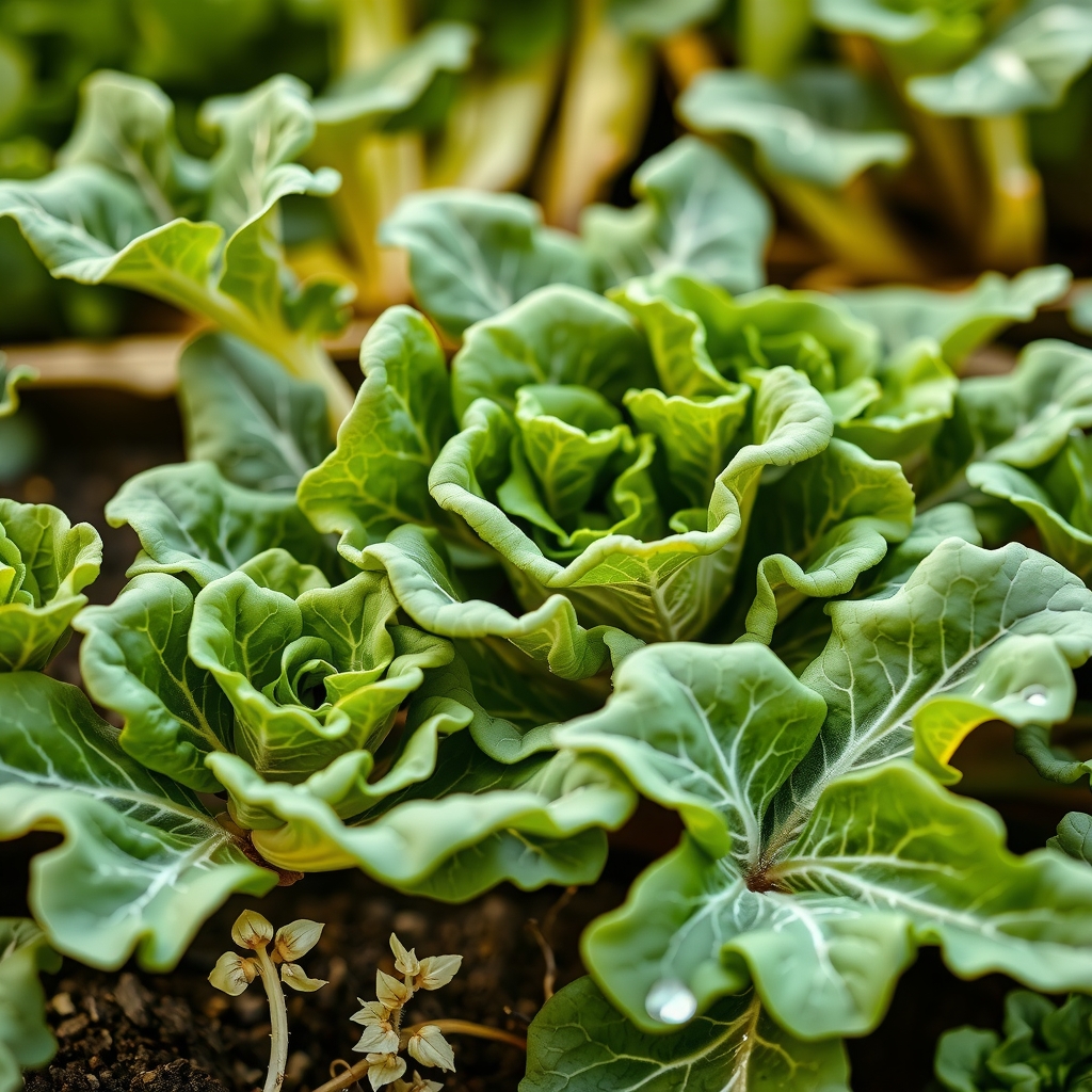 Leafy greens and kale