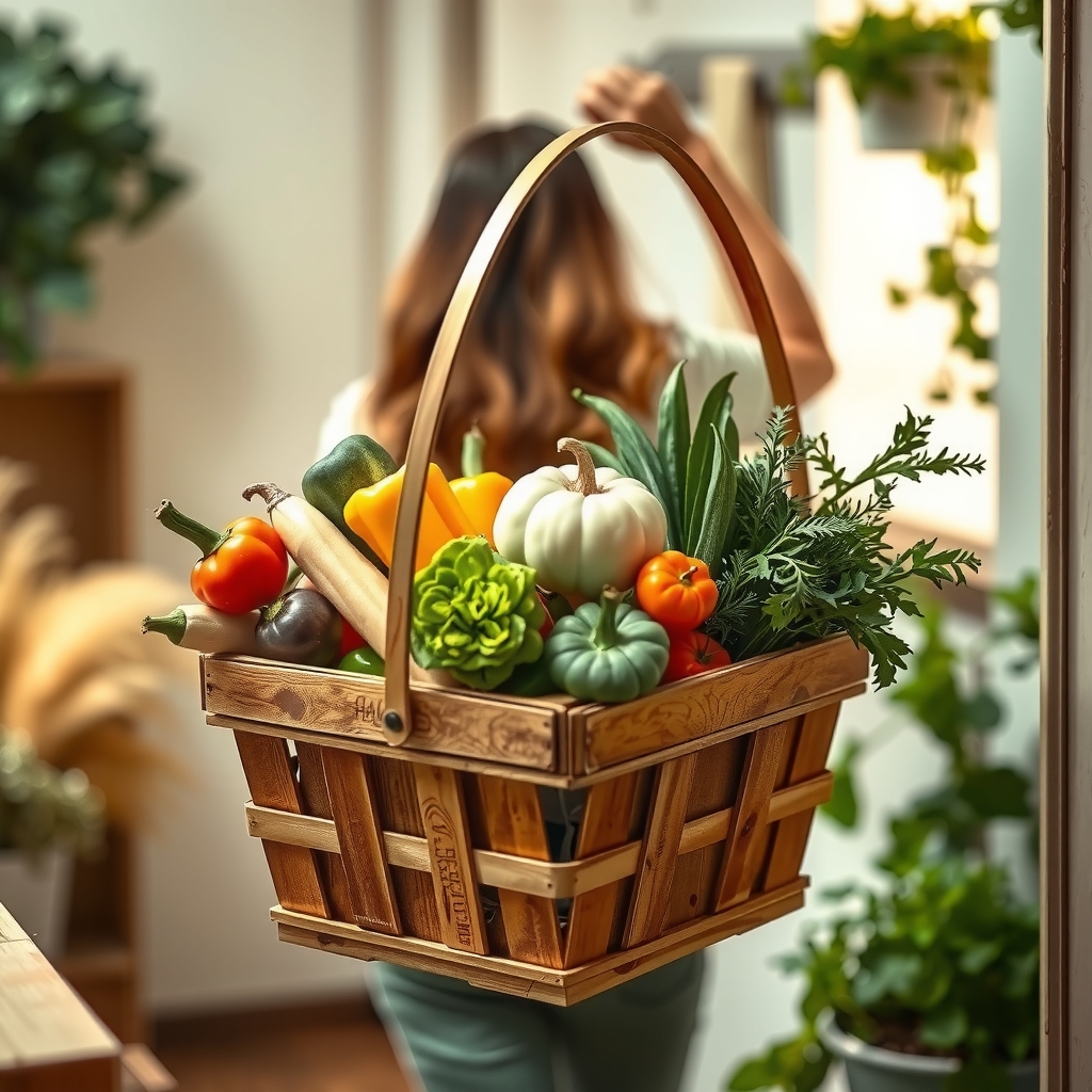 Garden-to-table lifestyle image
