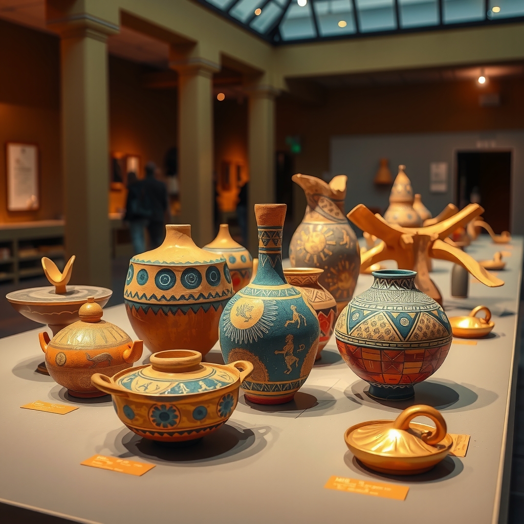 Cerámica y arte Moche para ilustrar culturas prehispánicas
