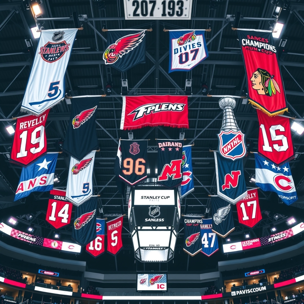 Visual for Stanley Cup champions history section