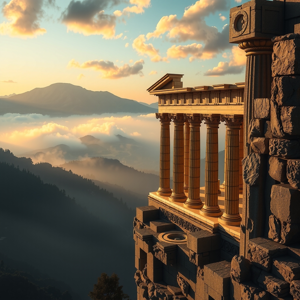 The Oracle of Delphi sacred site