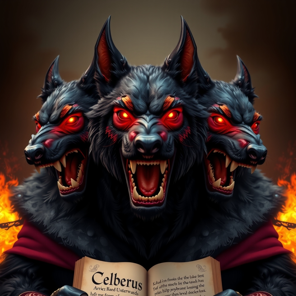 Cerberus portrait