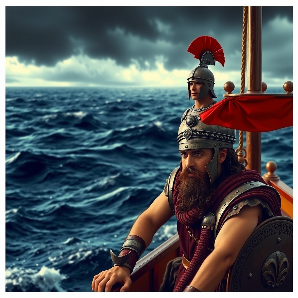 Odysseus hero scene