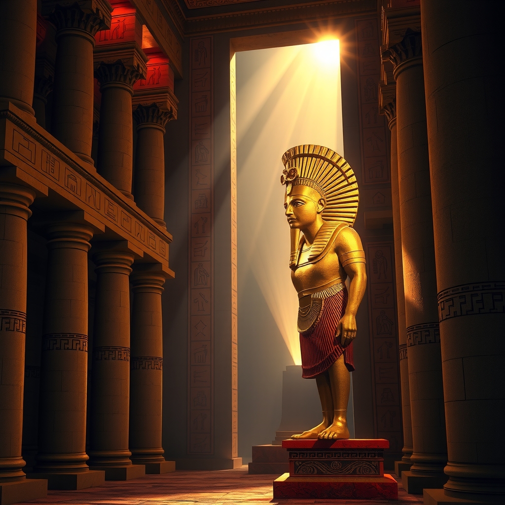 Egyptian mythology section card image