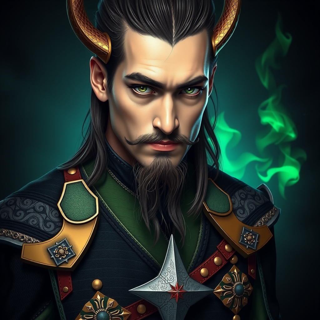 Loki portrait card
