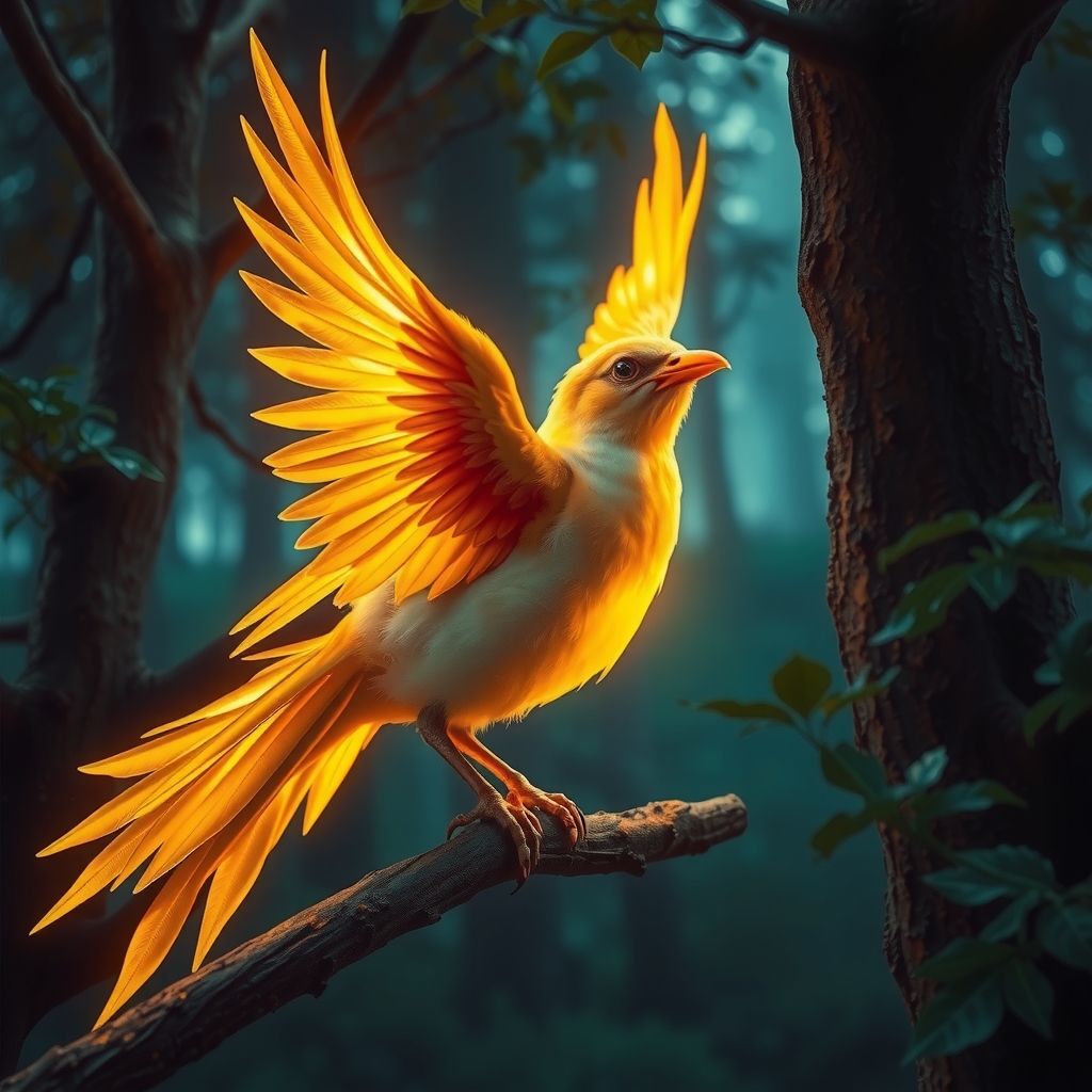 The magical Slavic Firebird