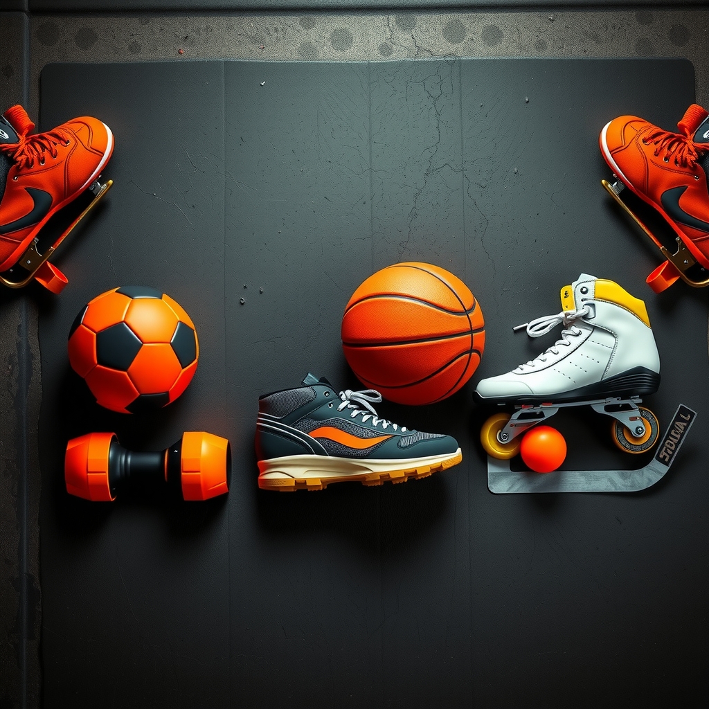 All three sports gear comparison