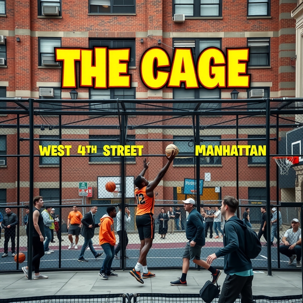 The Cage West 4th Street court NYC