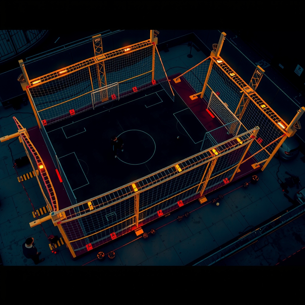 Famous cage court worldwide