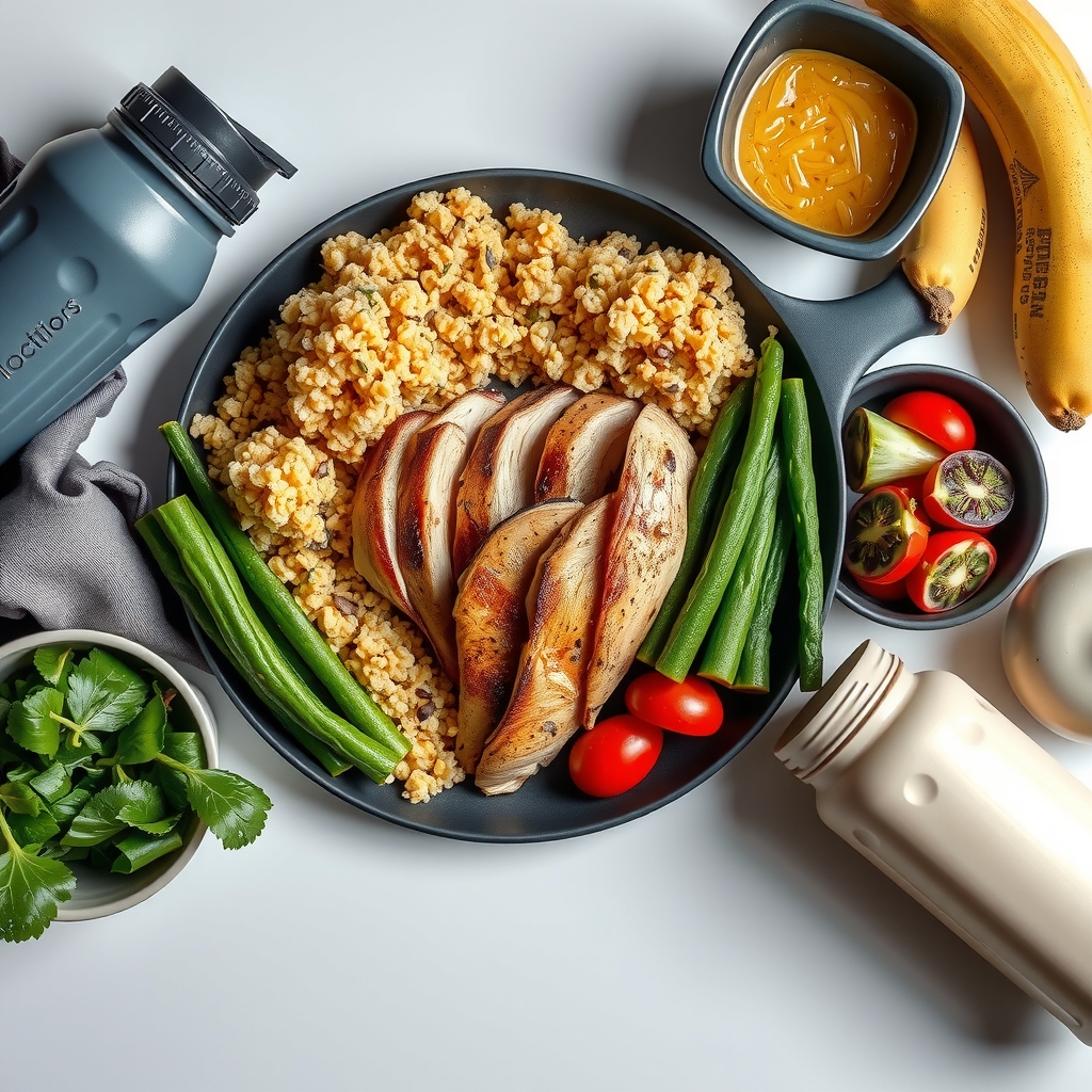 Athlete nutrition and meal prep