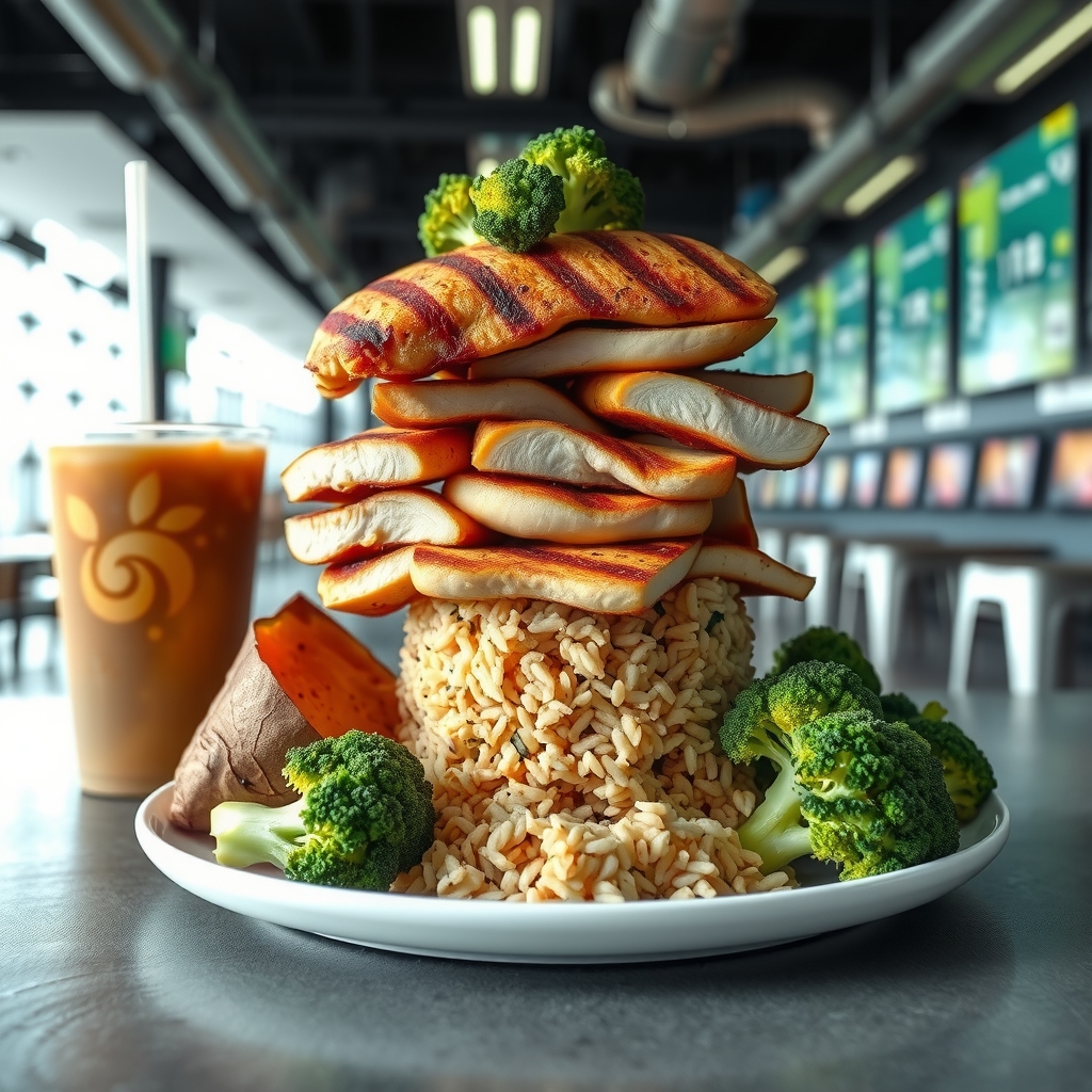 High-calorie recovery meal