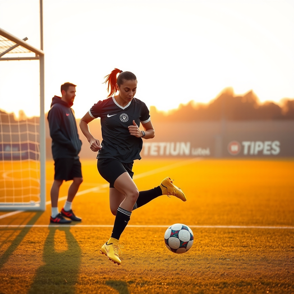 Speed and agility training on grass