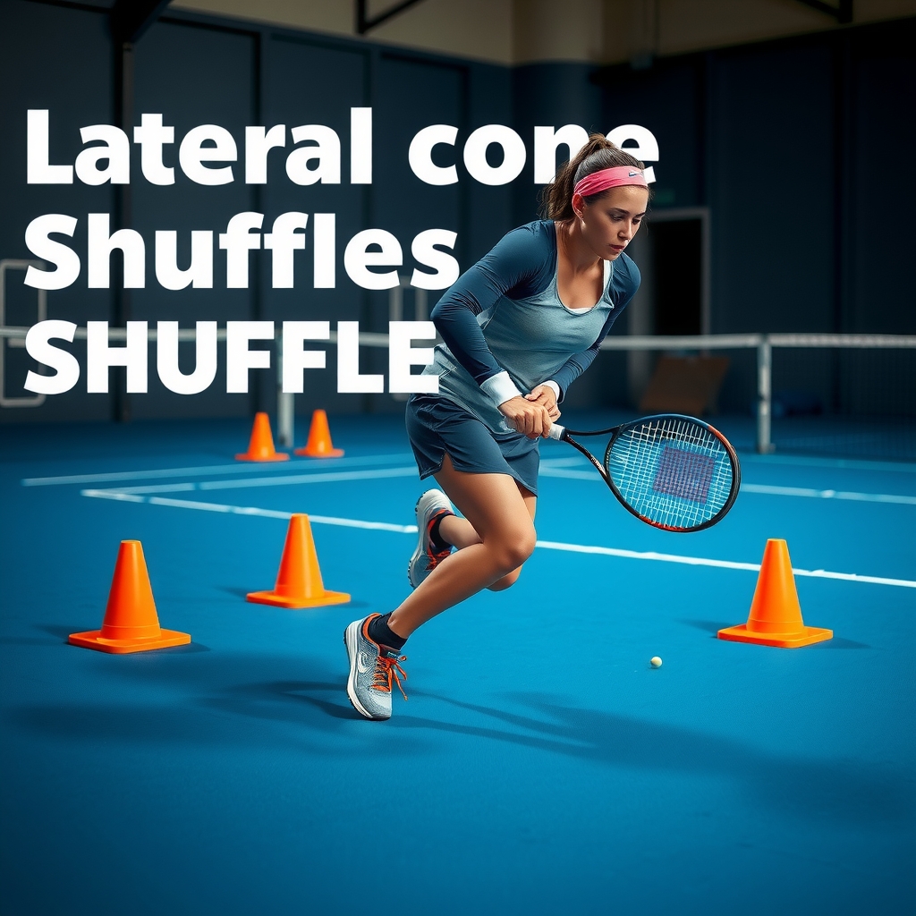Court agility and footwork drills