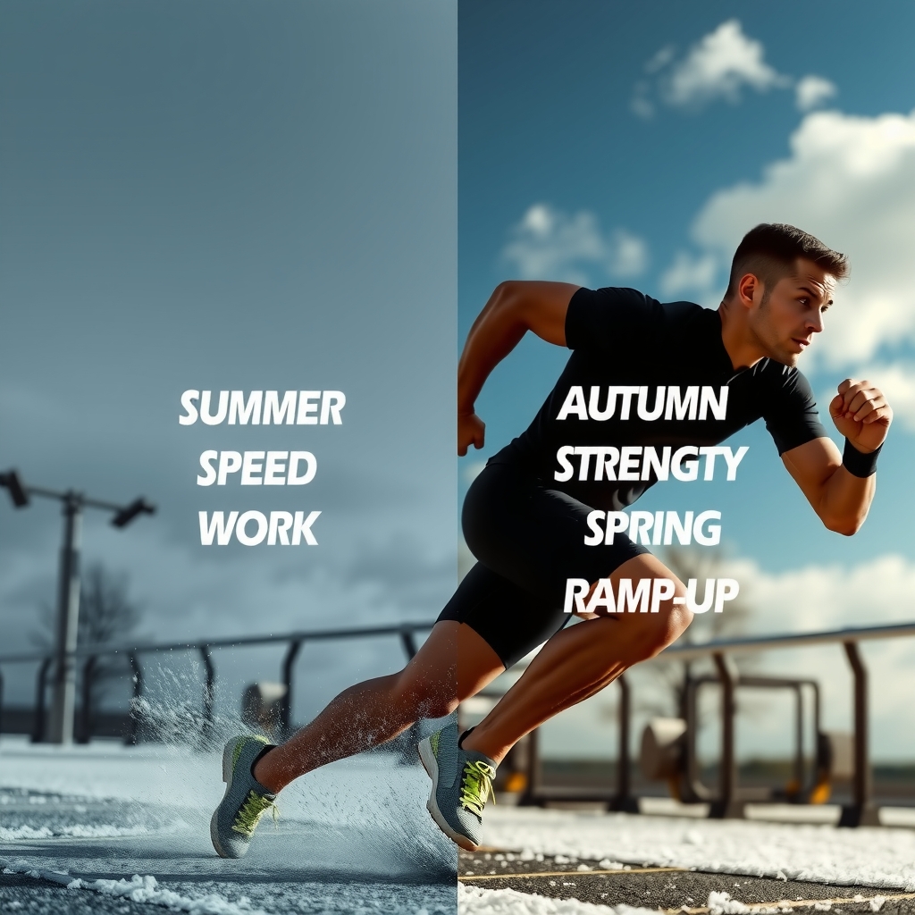 Seasonal training cycle explainer visual