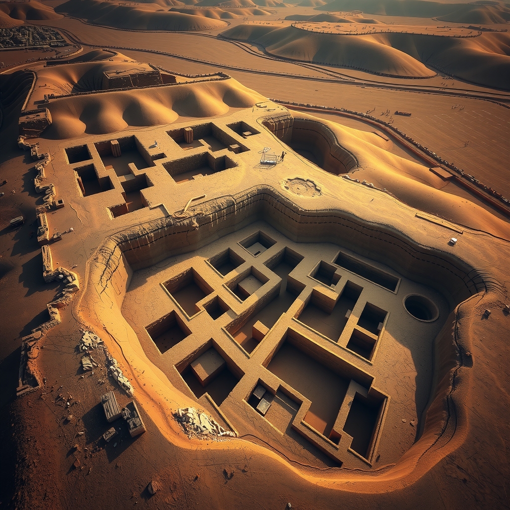 Hero image of Çatalhöyük site and excavations