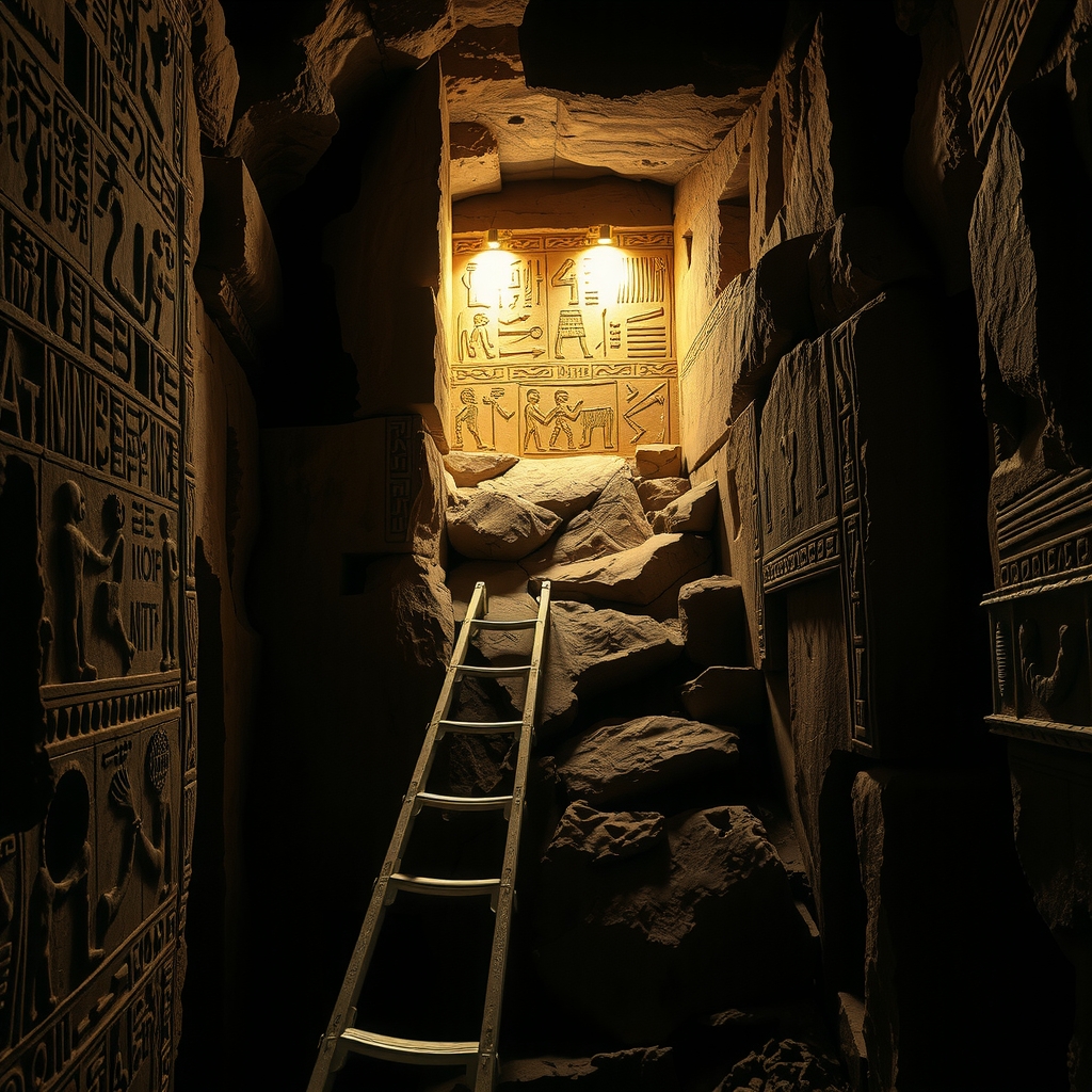 Visual for mysteries about underground chambers