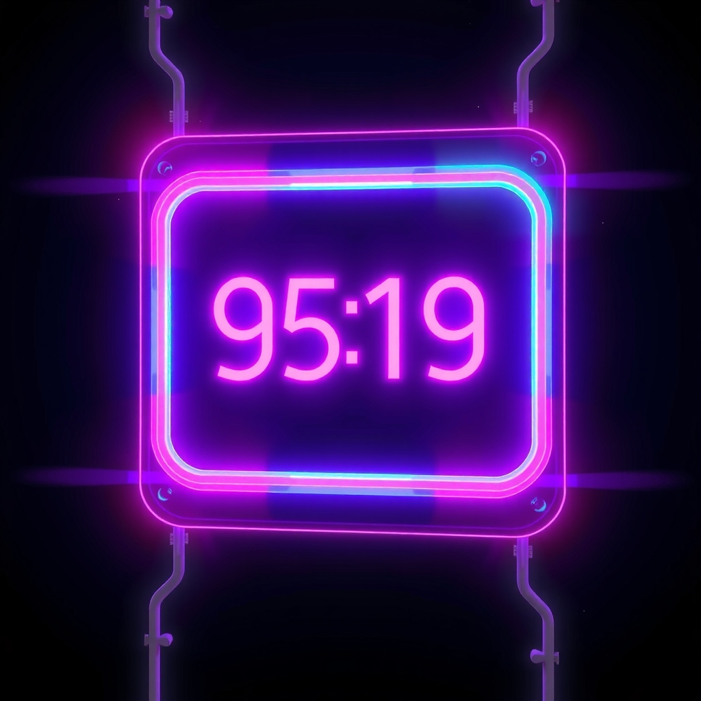 Schedule page hero with countdown energy