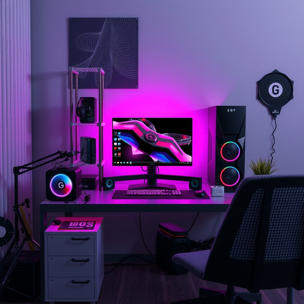 Budget gaming setup inspiration