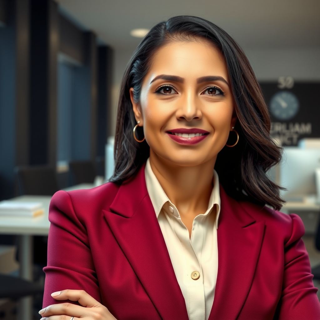 Profile card for Nina Vaca — CEO of Pinnacle Group