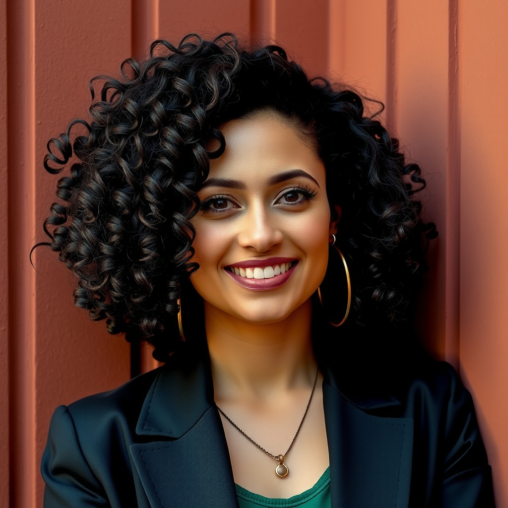 Profile grid card — Latina creative entrepreneur