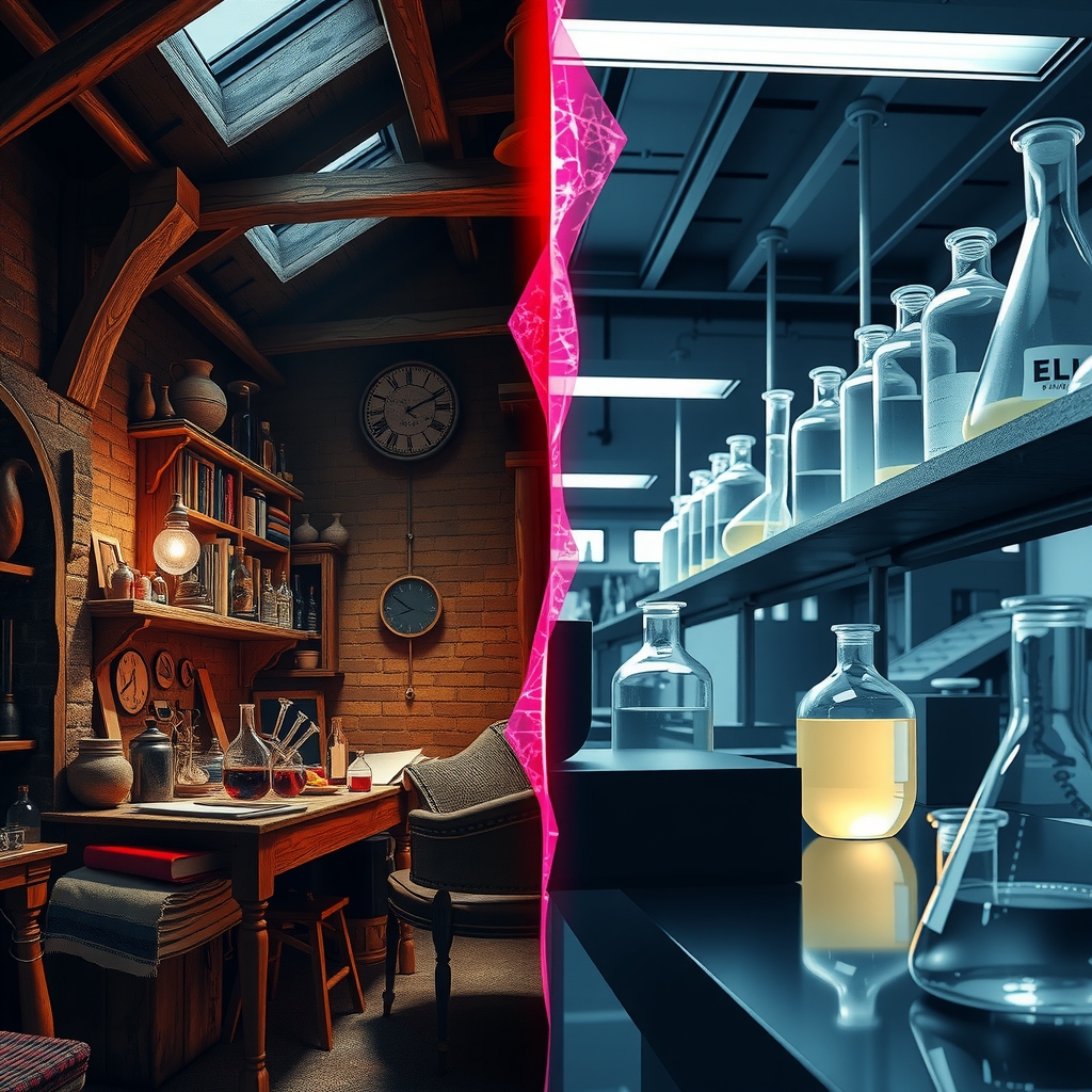 La transición de la alquimia a la química moderna